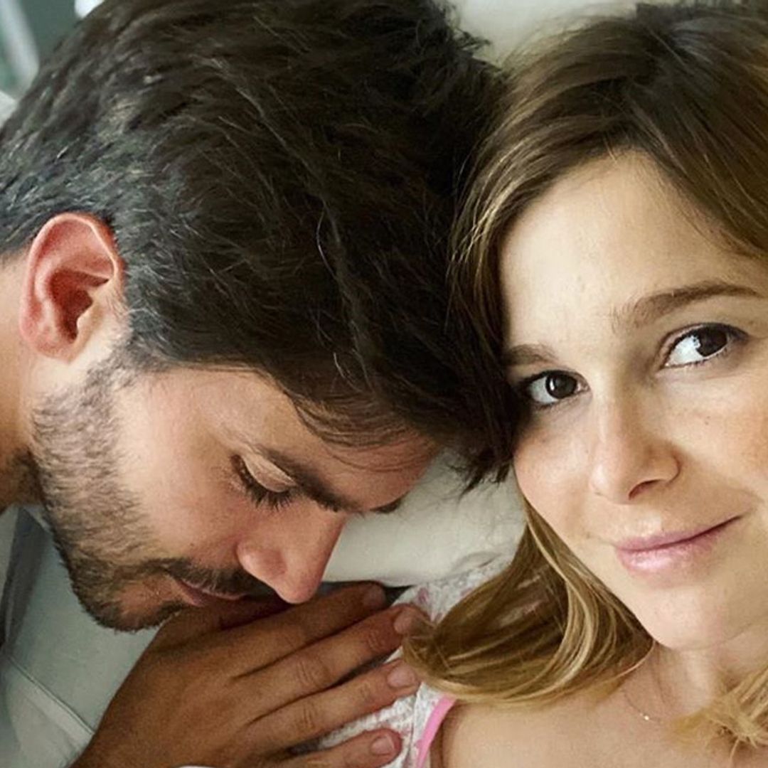 La nueva vida de Natalia Sánchez y Marc Clotet como familia de cuatro