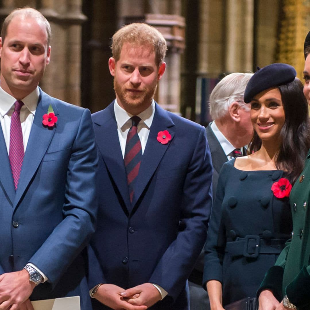William, Kate, Meghan y Harry tienen una doble cita! Aquí todos los detalles