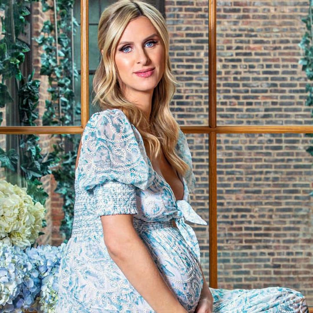 Nicky Hilton posa con sus dos hijas y a punto de dar a luz a su primer niño