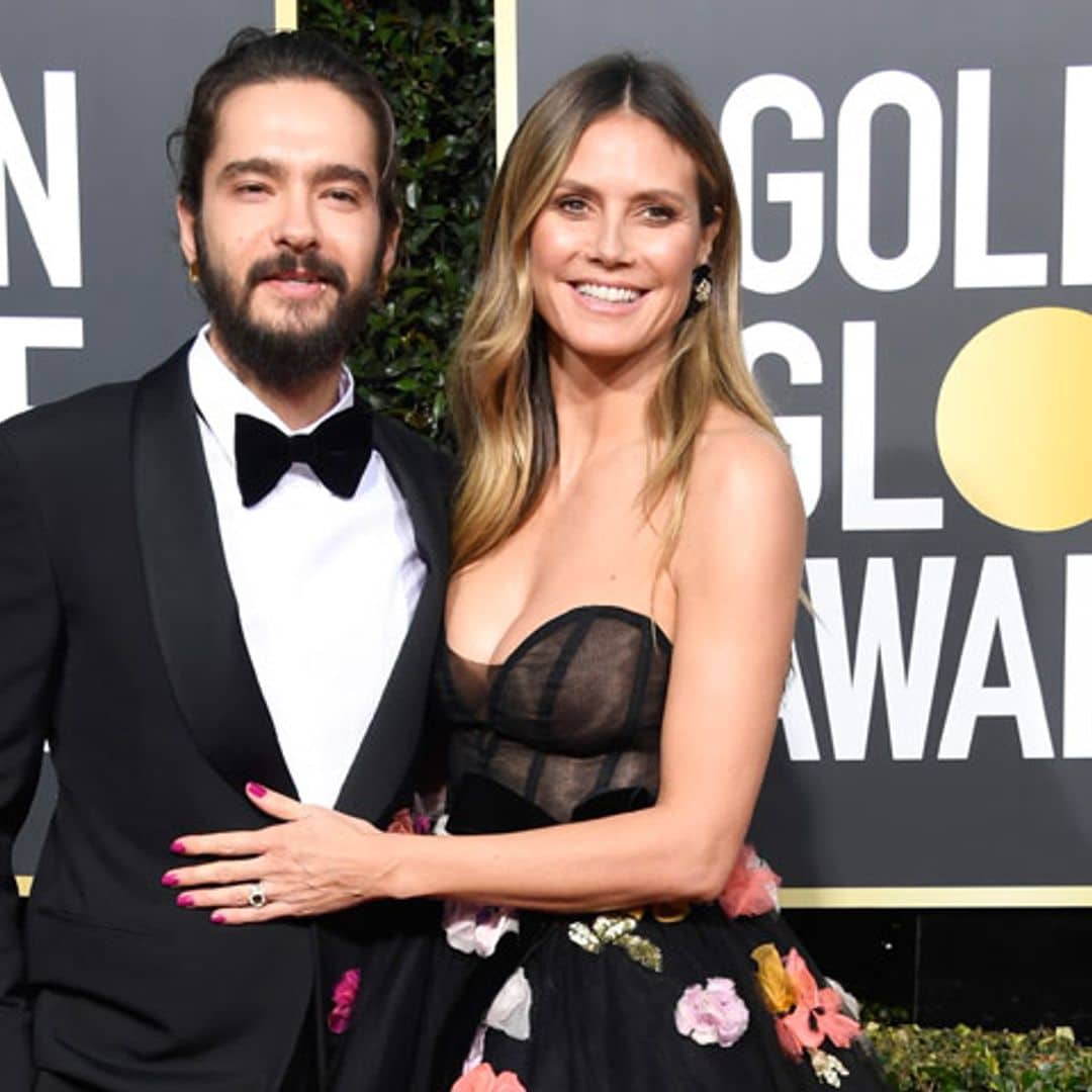 Primer posado oficial de Heidi Klum y Tom Kaulitz como prometidos