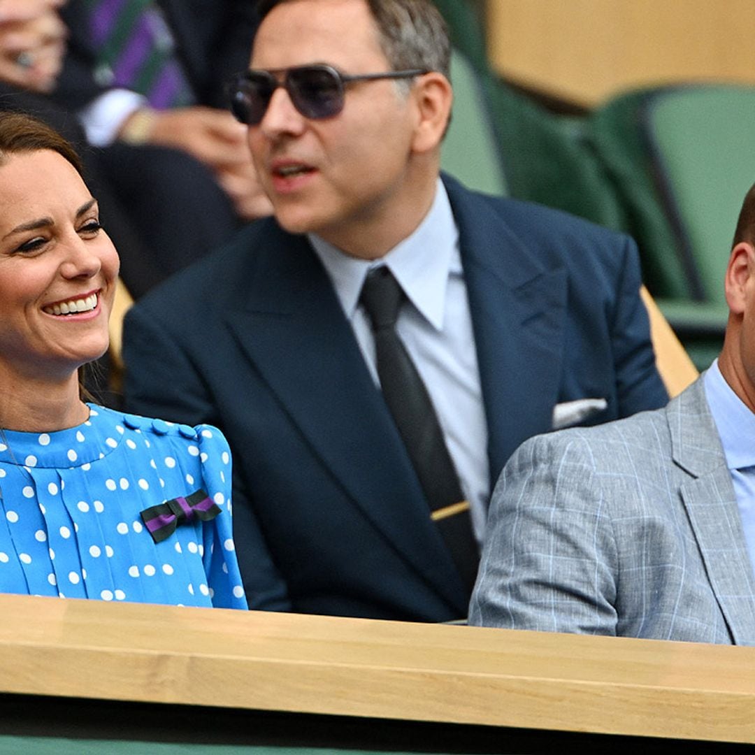 Los duques de Cambridge vibran con el partidazo de cuartos de final de Wimbledon