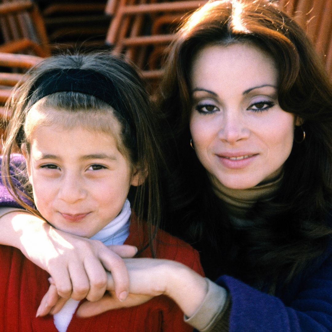 Paloma San Basilio junto a su única hija