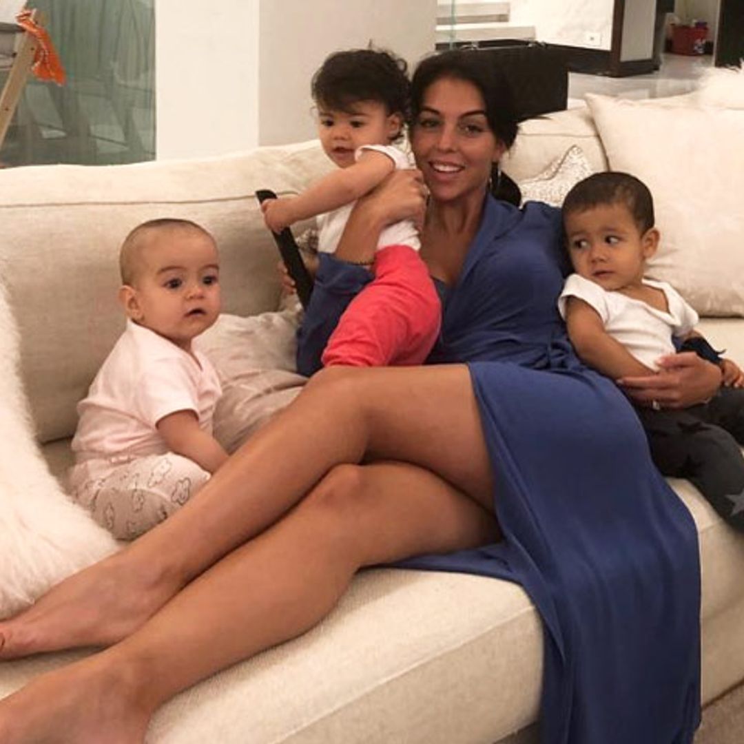 ¡Animando a papá! Así vivieron Georgina Rodríguez y los niños el último éxito de Cristiano Ronaldo