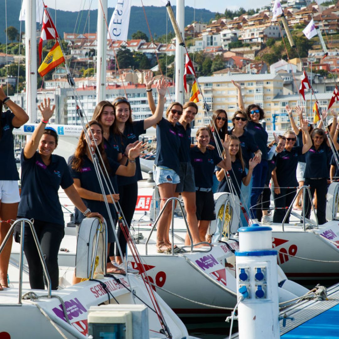 ¡A toda vela! El 38º Trofeo Príncipe de Asturias se estrena con nota en Baiona