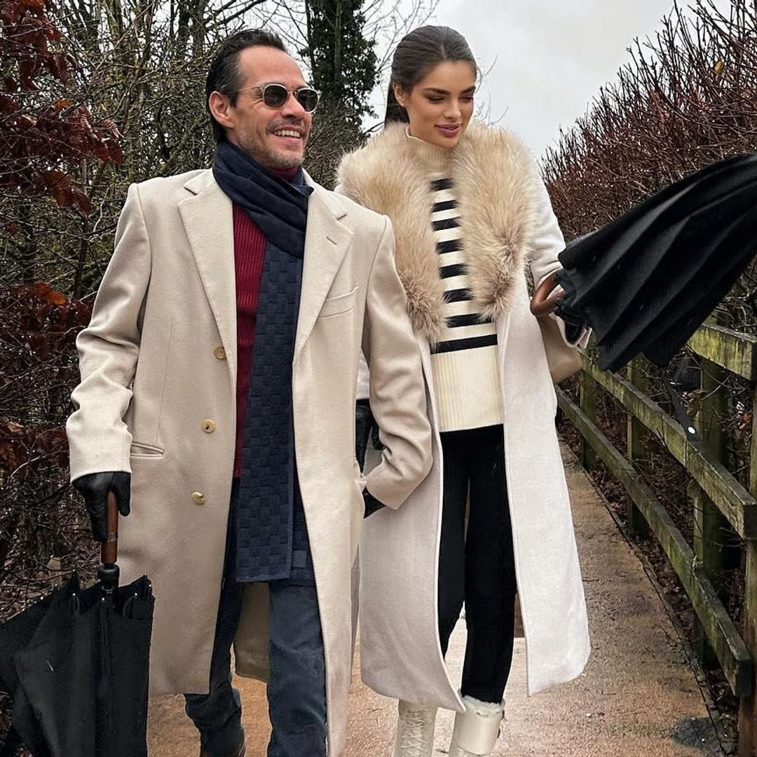 Las postales del viaje de Nadia Ferreira y Marc Anthony a Reino Unido