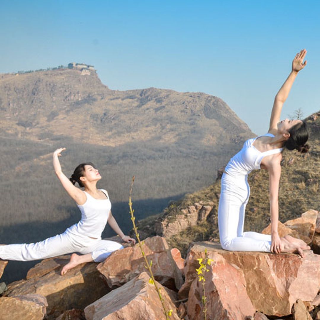 Yoga Climbing, la versión más arriesgada de esta disciplina