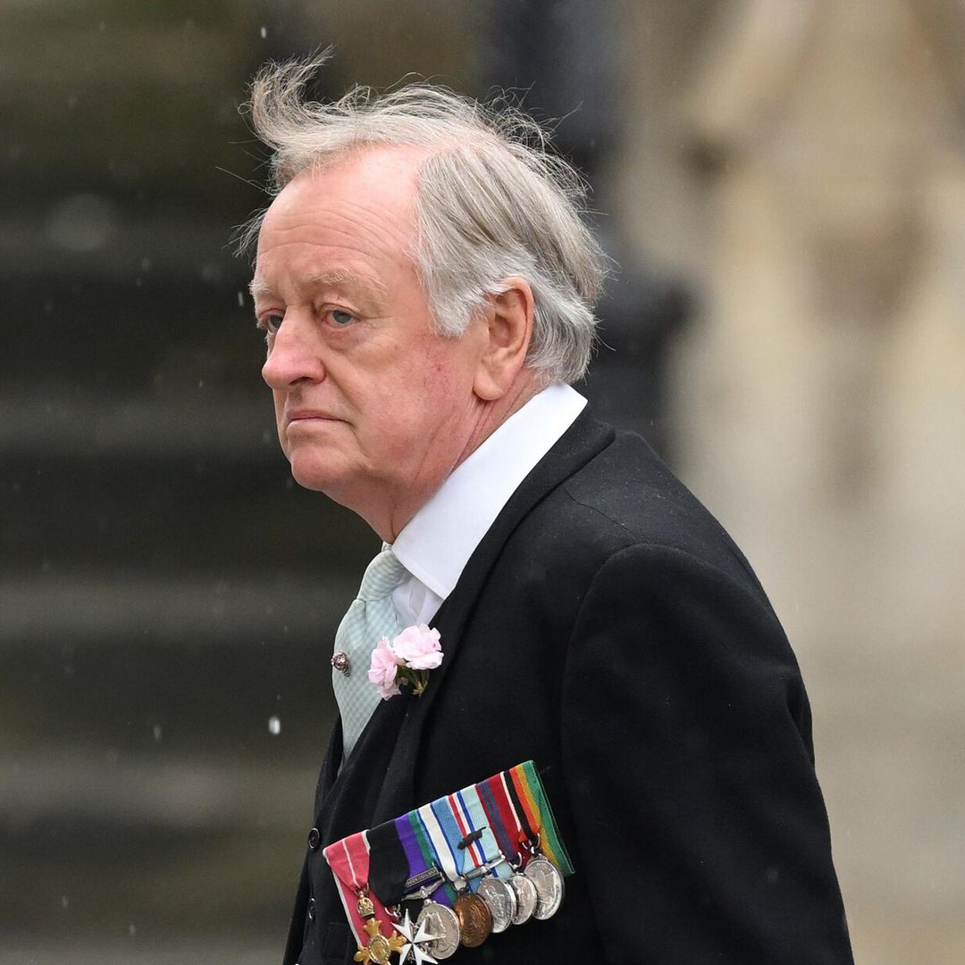 Andrew Parker Bowles, exesposo de la reina Camilla, presente en la coronación del rey Carlos III
