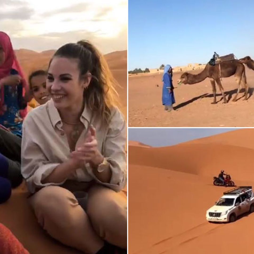 Noches en el desierto y bautizo en el rally solidario que ha llevado a Jessica Bueno hasta Marruecos