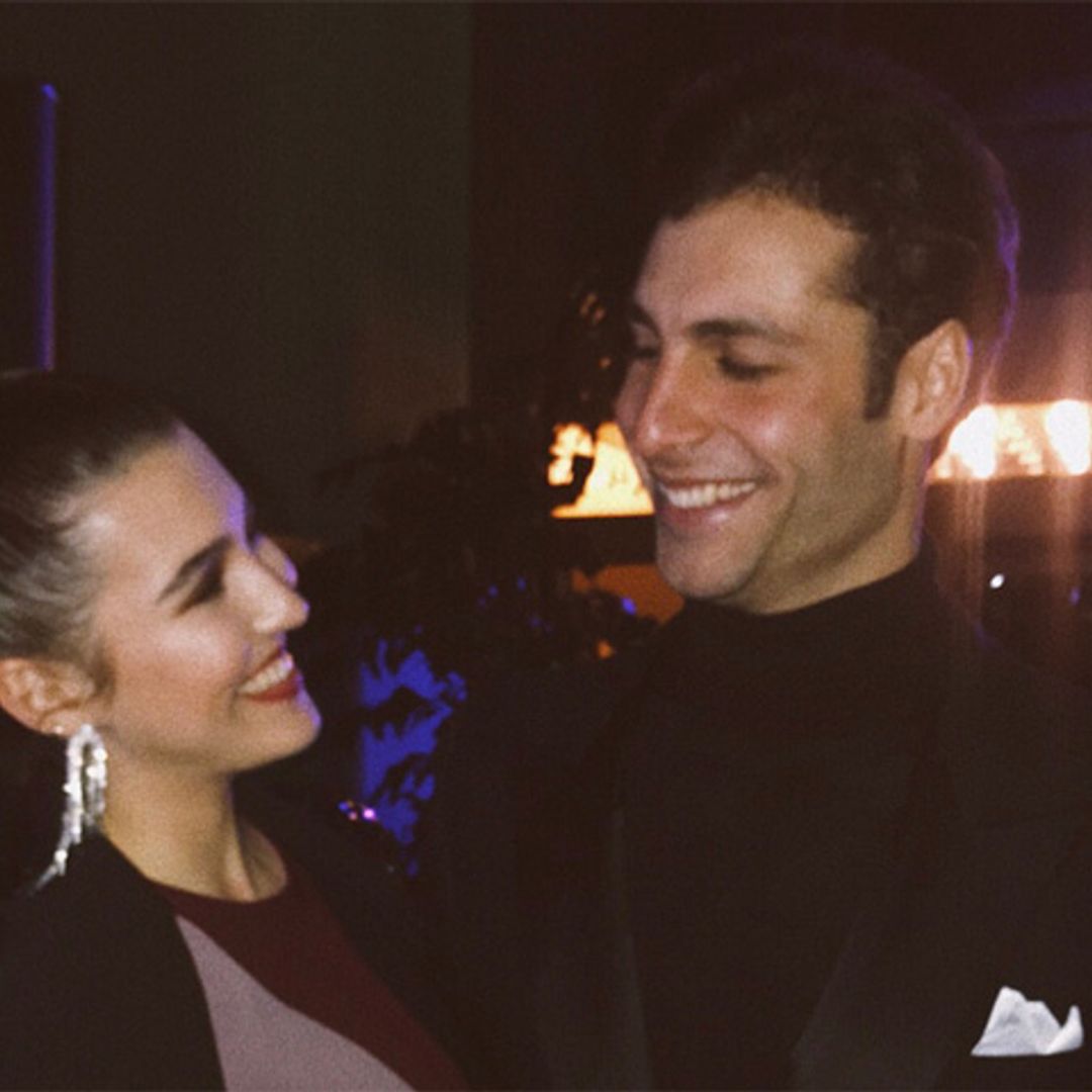 Alba Díaz, de fiesta tras los Goya con Mateo, uno de los hijos del fallecido actor José Conde
