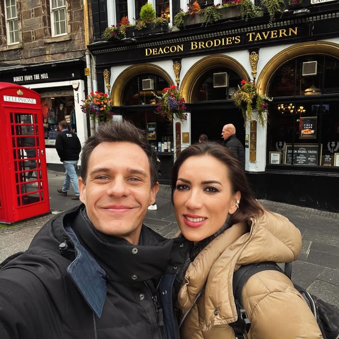 La hoja de ruta de Patricia Pardo y Christian Gálvez inspirada en la serie 'Outlander': las imágenes de su romántico viaje a Escocia