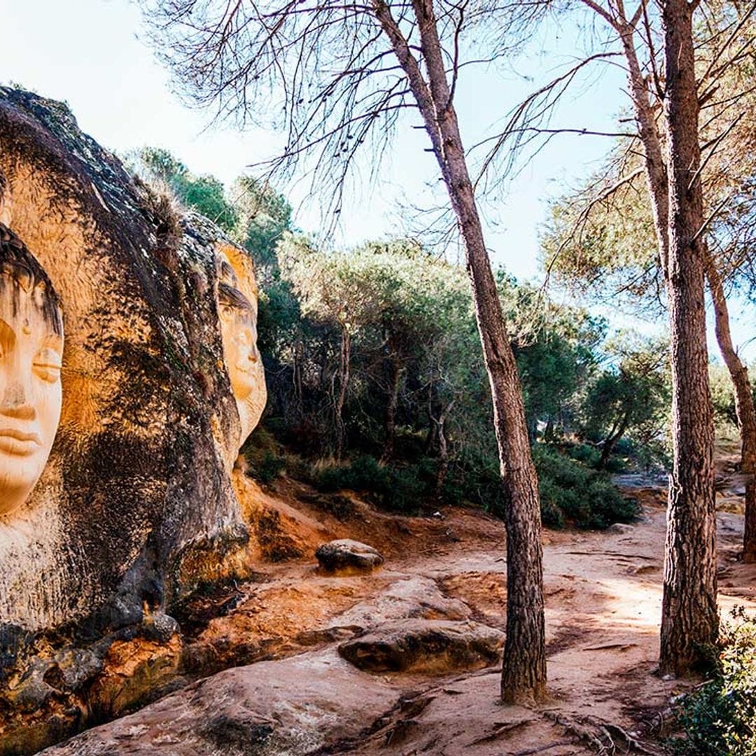 Ruta de las Caras, las esculturas ocultas en la naturaleza de Cuenca