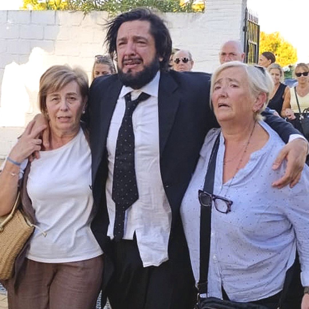 Rafael Amargo, roto de dolor en el último adiós a su padre: "Tú me apretaste la mano más fuerte"