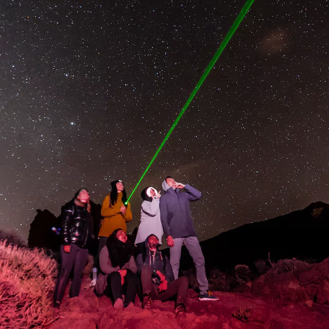 Observación de estrellas en el Teide, Tenerife