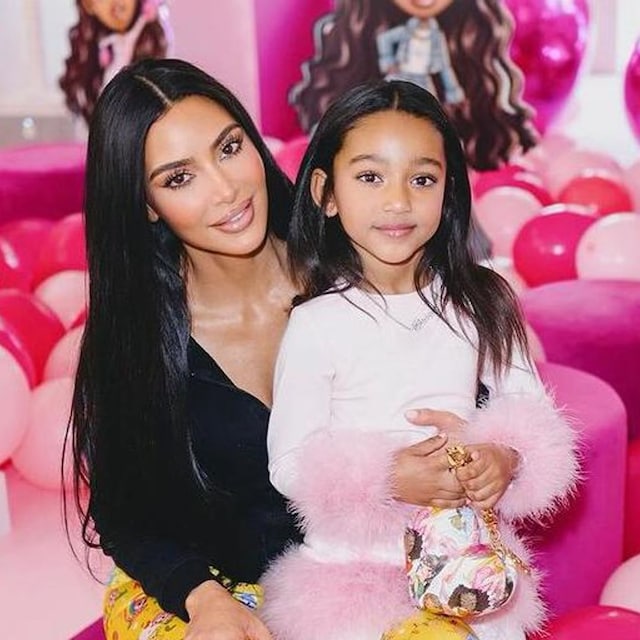 chicago west y kim kardashian