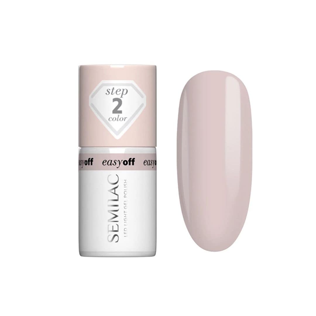 Esmalte Easy Off en el tono Led Light Almond Milk, de Semilac (9,99 euros).