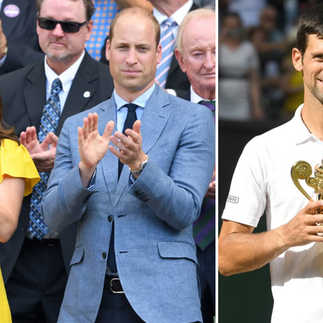 La conversación de los Duques de Cambridge con Novak Djokovic sobre sus hijos