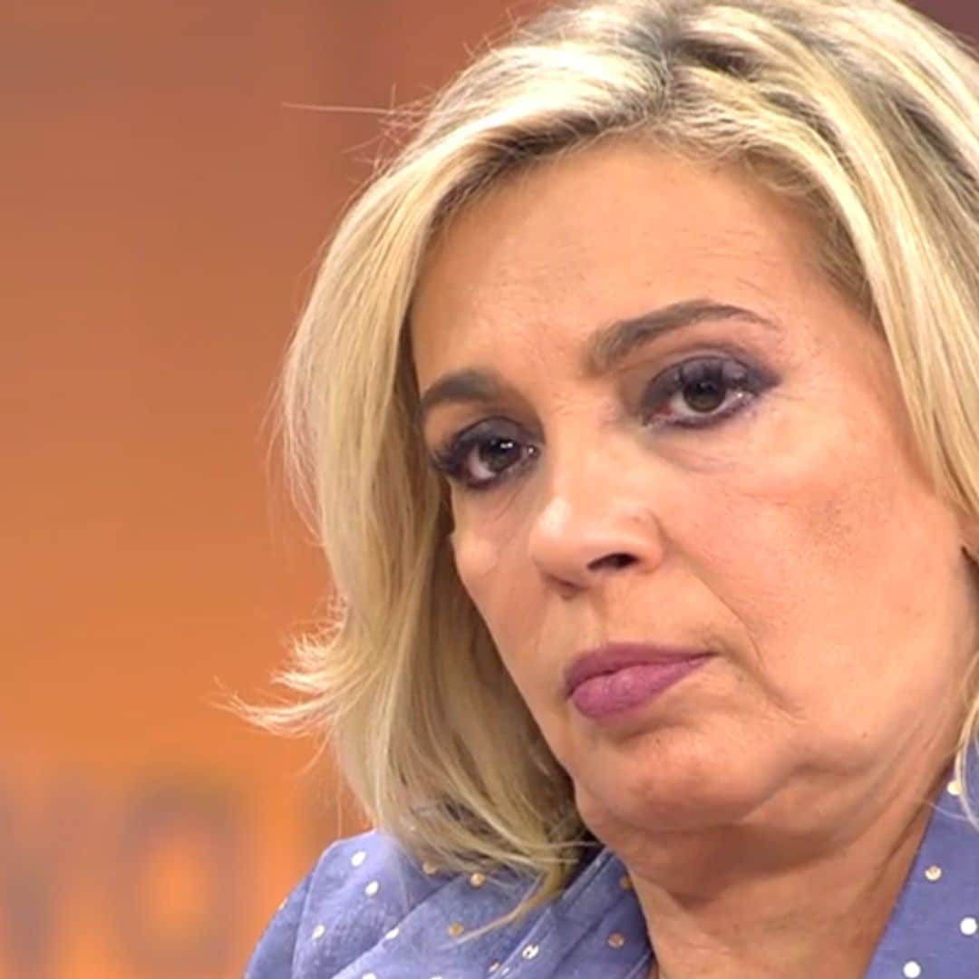 Carmen Borrego, tras las últimas polémicas: 'No estoy bien'