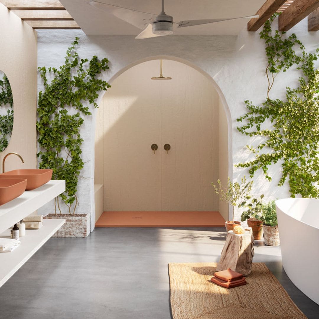 Baños rústicos: ¿lo prefieres de estilo tradicional o con 'look' actualizado?