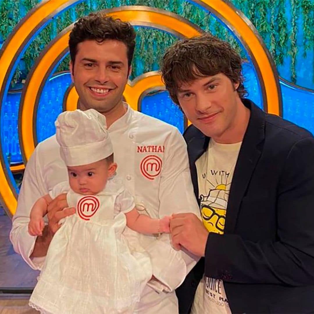 La hija de Nathan, una simpática minichef entre fogones