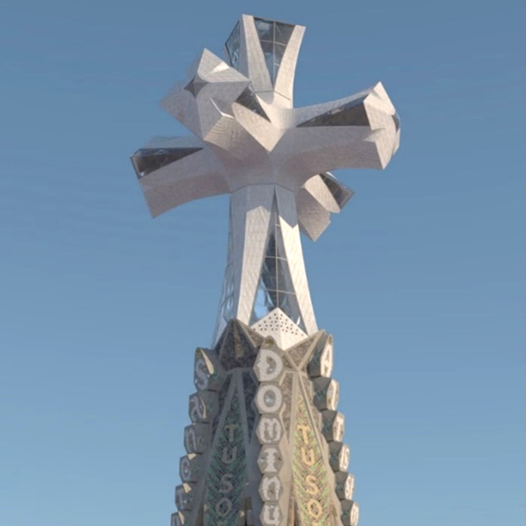 La Sagrada Familia culmina la torre de Jesús y hace historia convirtiéndose en la iglesia más alta del mundo