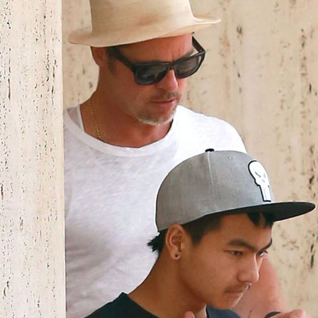 Brad Pitt se reúne por primera vez con sus hijos desde el anuncio de su divorcio