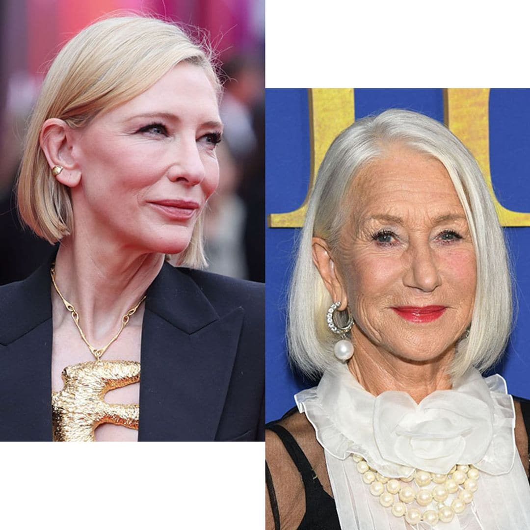 Los 8 estilos de pelo corto con efecto antiedad que escogen las actrices de Hollywood