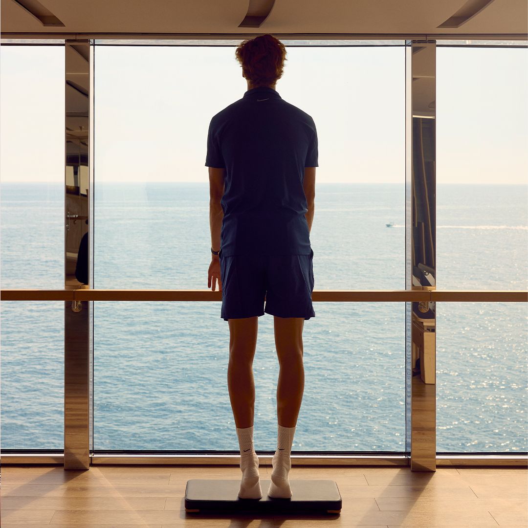 tenista Jannik Sinner, crucero Explora