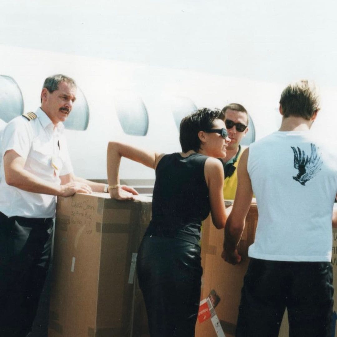 Victoria y David Beckham
