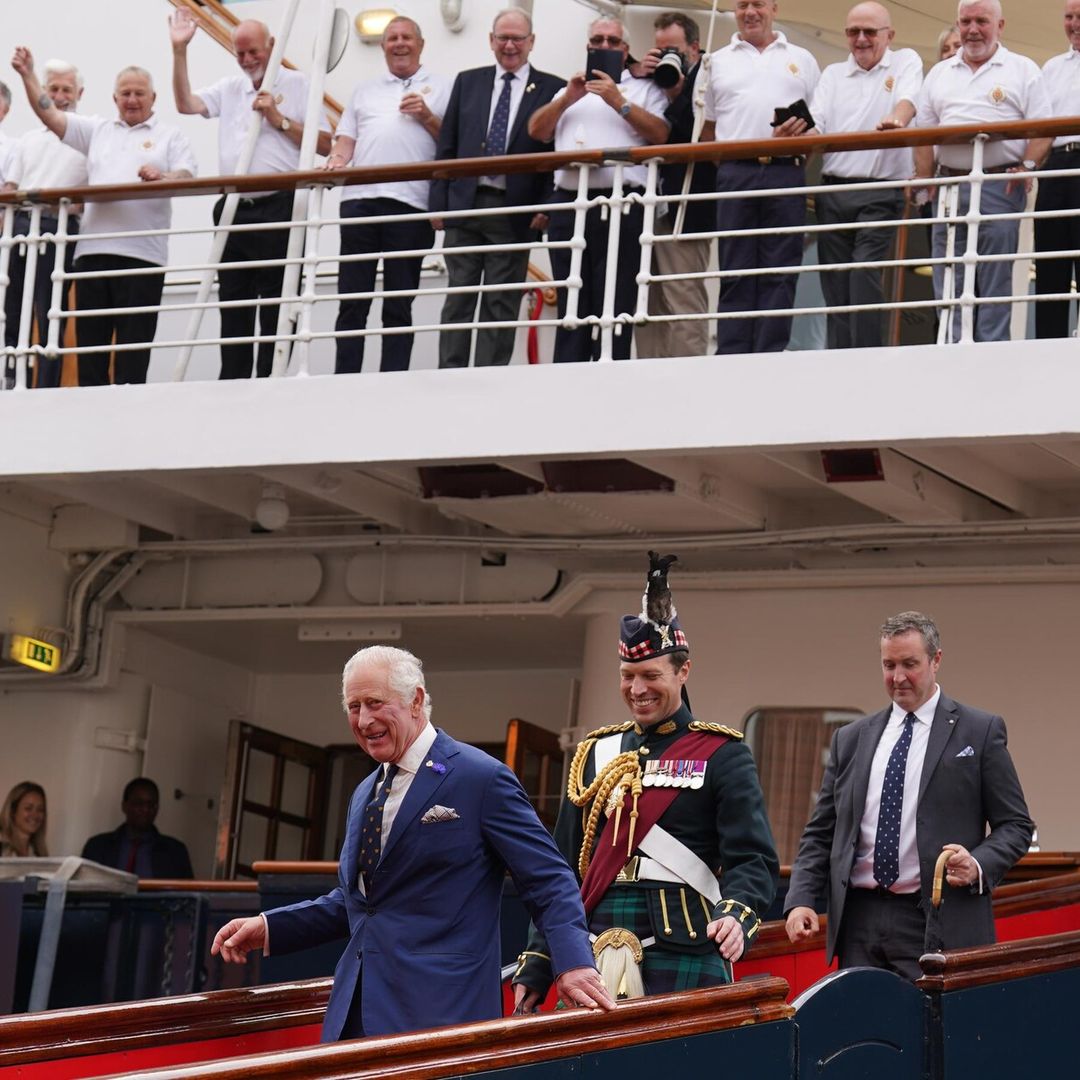 Carlos III regresó al yate donde pasó su luna de miel con la princesa Diana