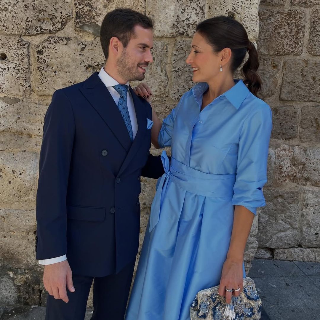 Raquel Sanz con su pareja, Rodrigo Nieto, concejal de Personas Mayores, Familia y Servicios Sociales en el Ayuntamiento de Valladolid