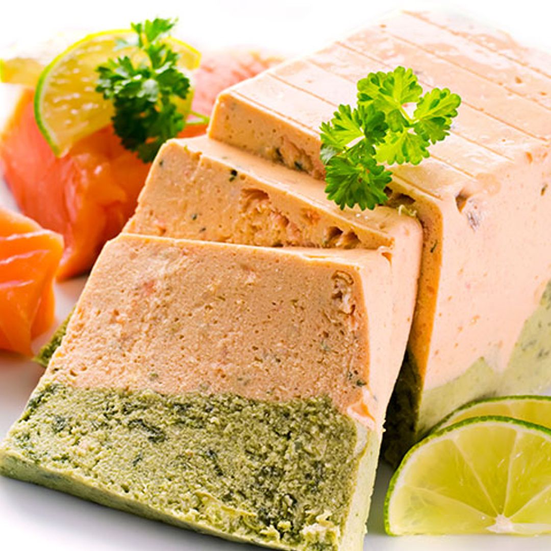 Pastel de salmón y espinacas