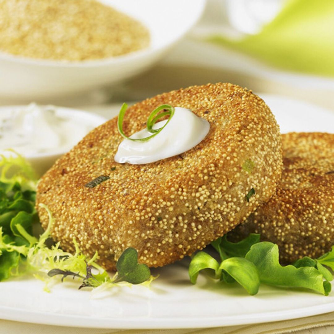 Hamburguesas de quinoa con amaranto