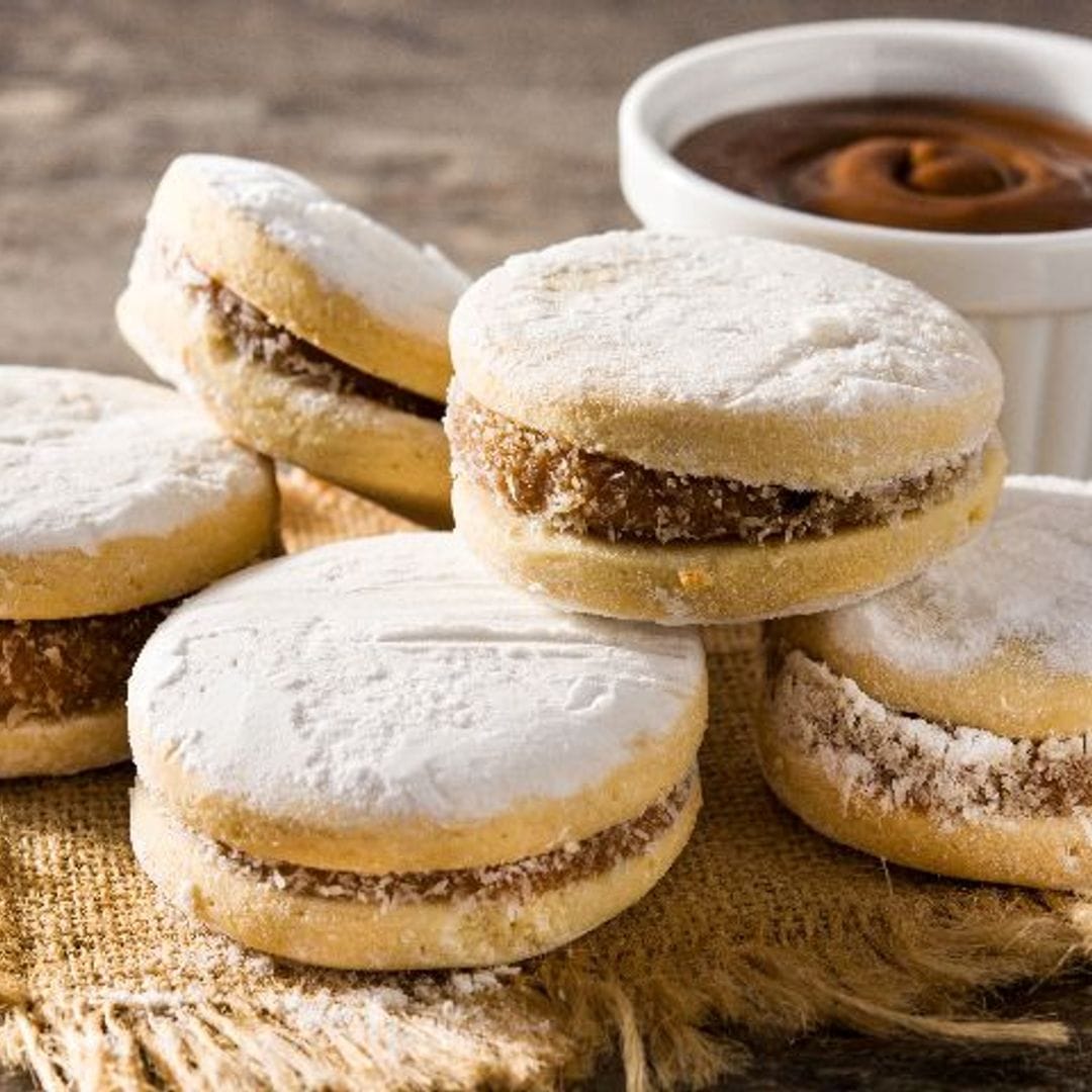 Alfajores con dulce de leche
