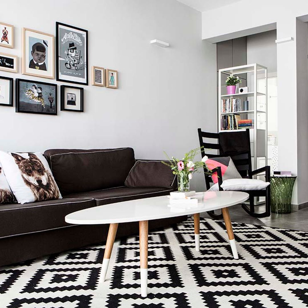 Un piso pequeño y práctico con encanto