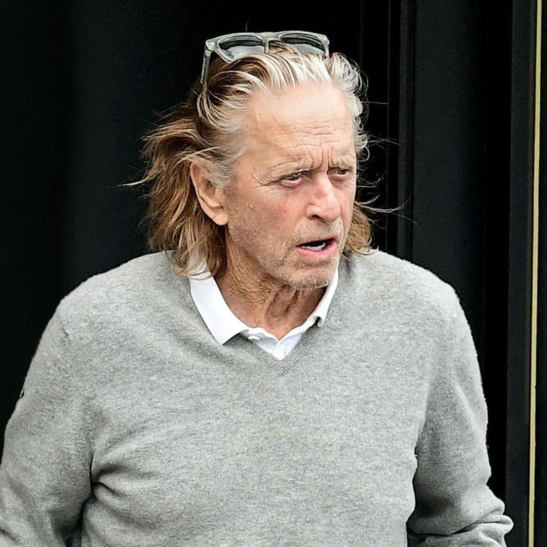 Michael Douglas reaparece irreconocible, a sus setenta y ocho años