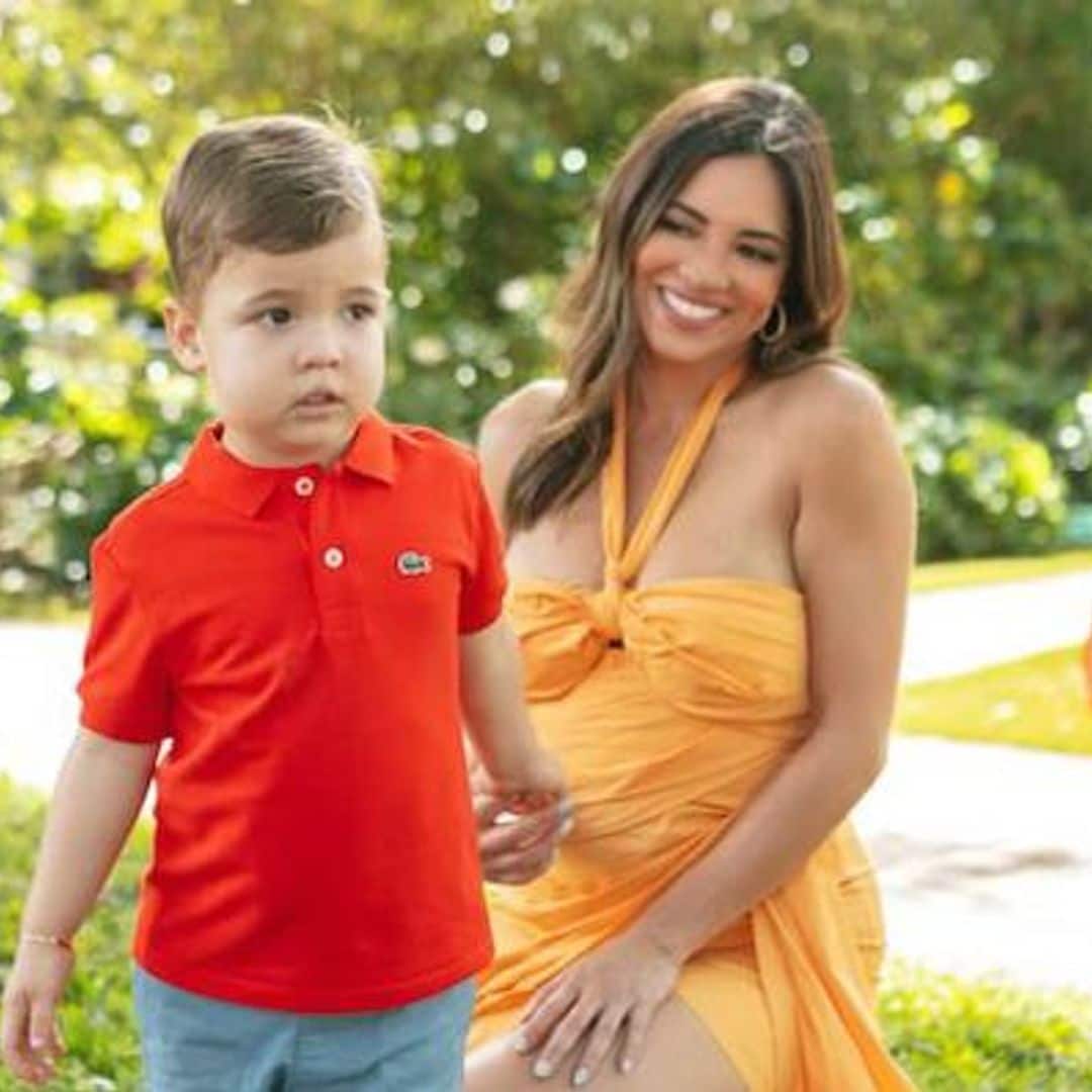 Pamela Silva, la más emocionada en el primer día de clases de Baby Ford Liam