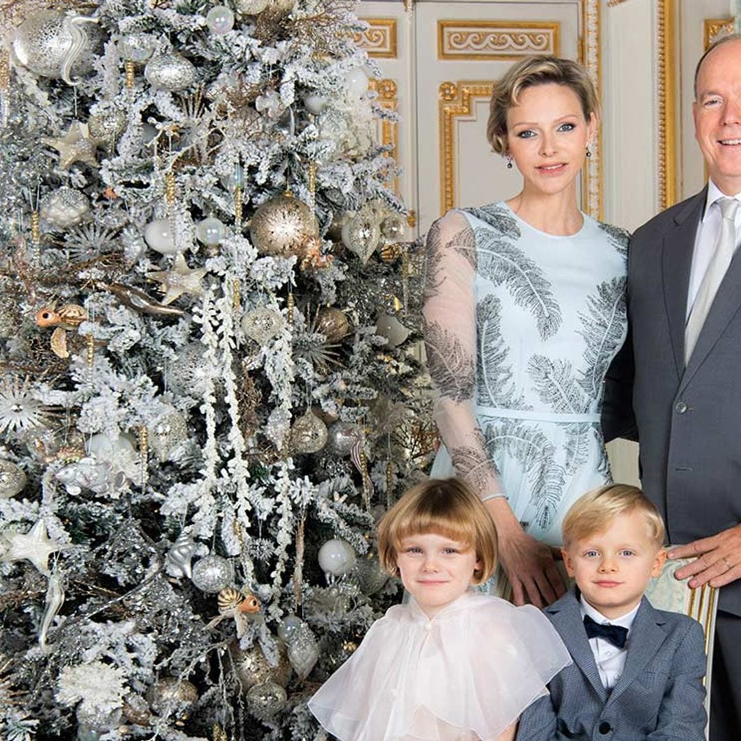 Jacques y Gabriella de Mónaco, protagonistas de un cuento de Navidad en su 'christmas'