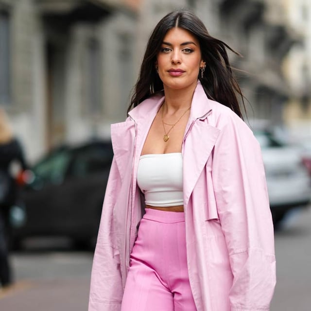 dulceida look rosa