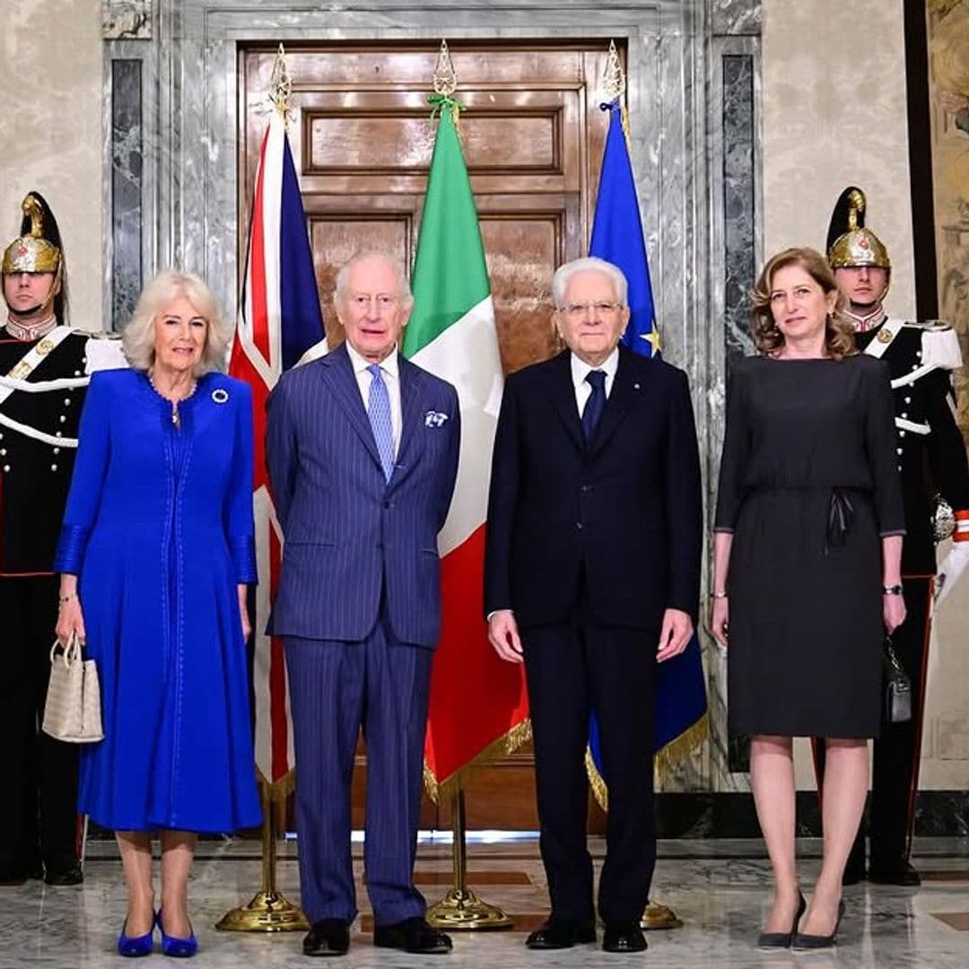 El rey Carlos III y la reina Camilla continúan con su visita a Italia entre recuerdos y ceremonias en su honor