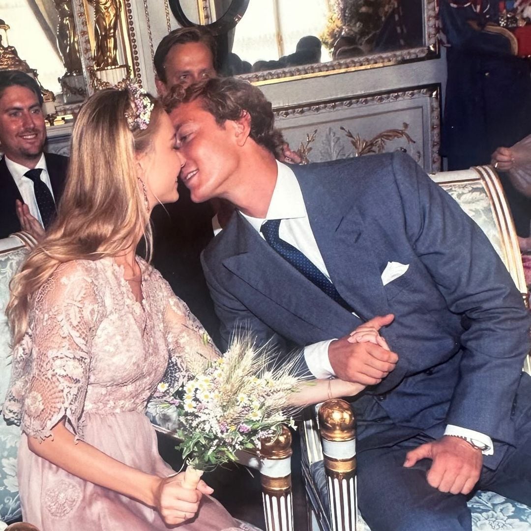 Beatrice Borromeo comparte tres fotografías inéditas de su boda en Mónaco con Pierre Casiraghi