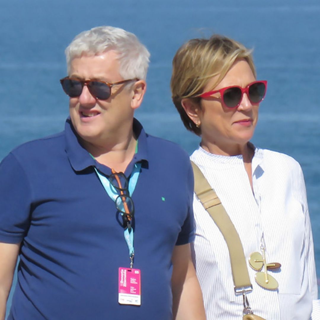 El romántico paseo de Inés Ballester por San Sebastián