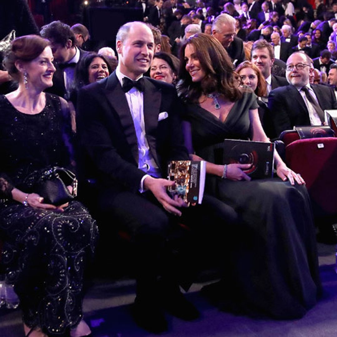 Los Duques de Cambridge, entre vítores y aplausos en los BAFTA como auténticas estrellas