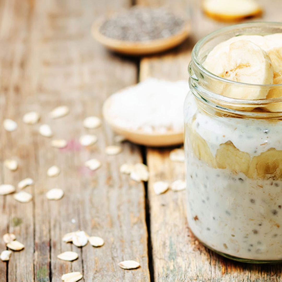 Pudin de plátano con chía, una deliciosa manera de aprovechar las propiedades de este superalimento
