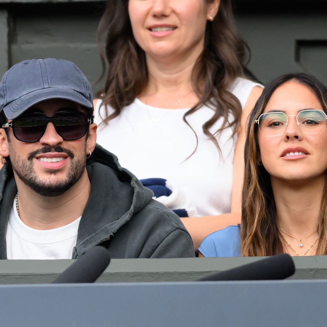 Bad Bunny y Gabriela Berlingeri sorprenden en las gradas de Wimbledon y se dejan ver como pocas veces