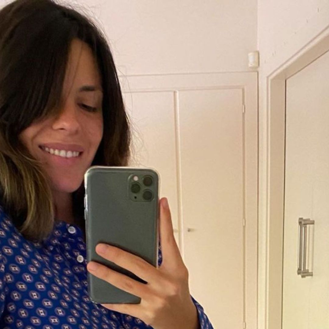 Laura Matamoros presume de tripita a las nueve semanas de embarazo