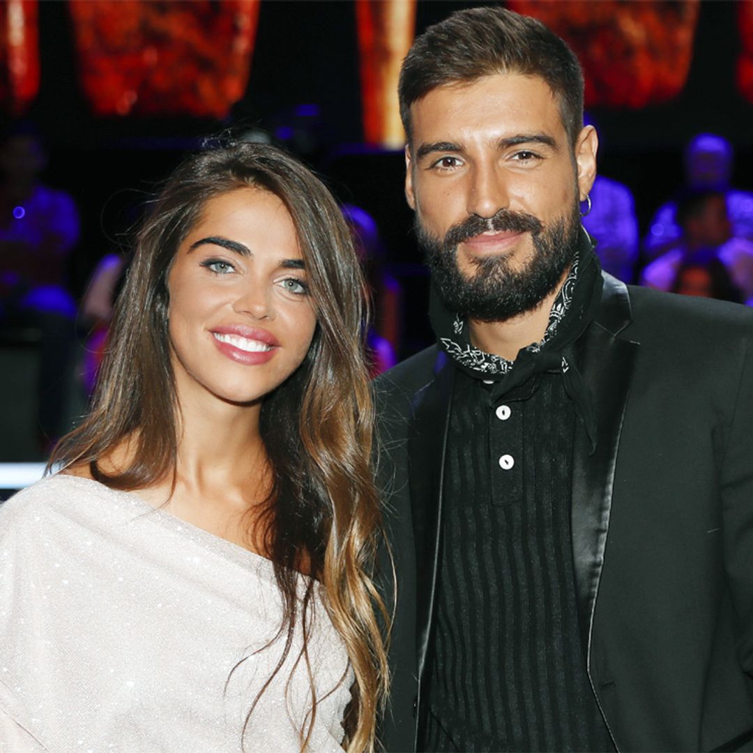 Violeta Mangriñán felicita a Fabio Colloricchio con 'el mejor regalo en camino'
