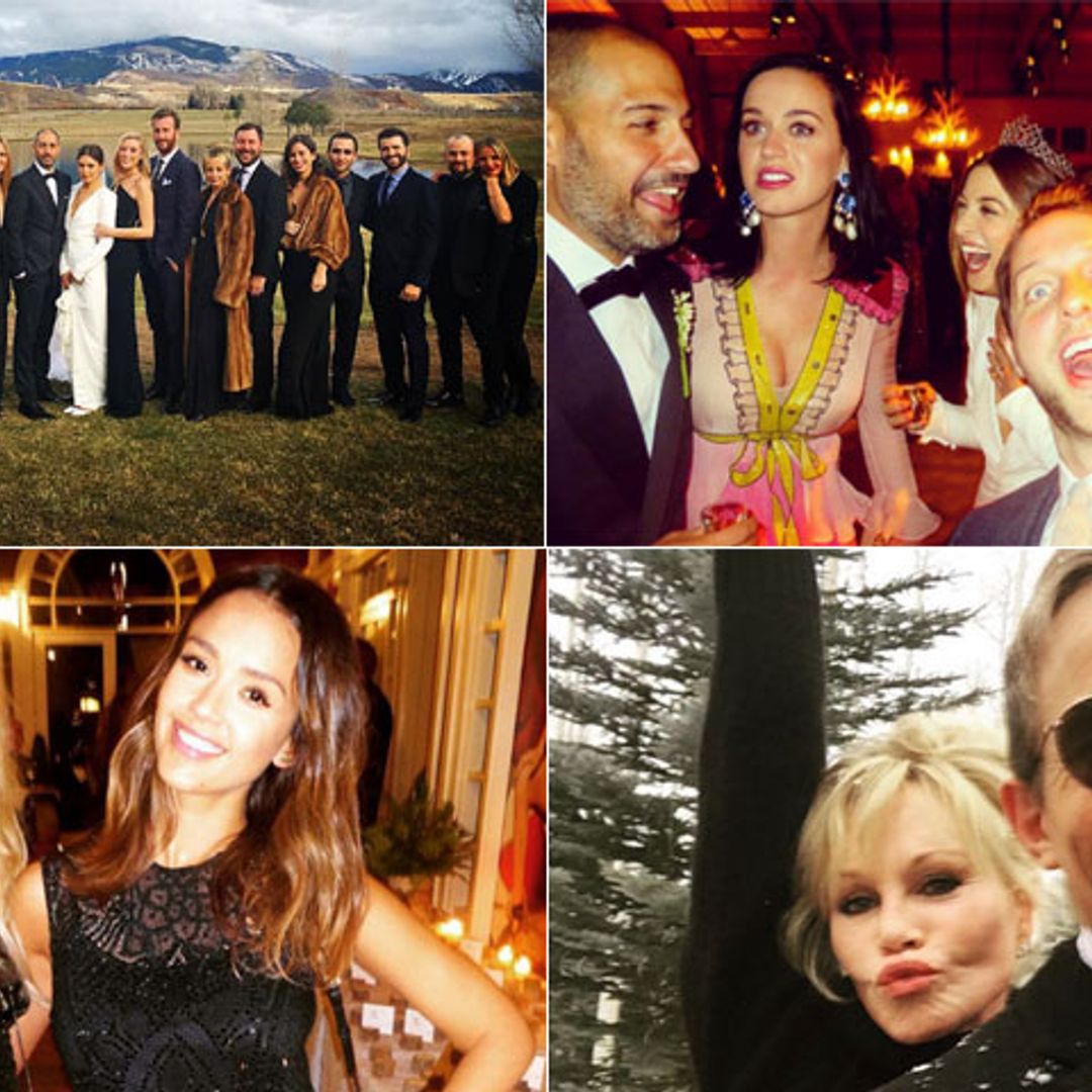 Estrellas de Hollywood, cantantes, ‘celebrities’… ¡Todos de boda a Aspen!