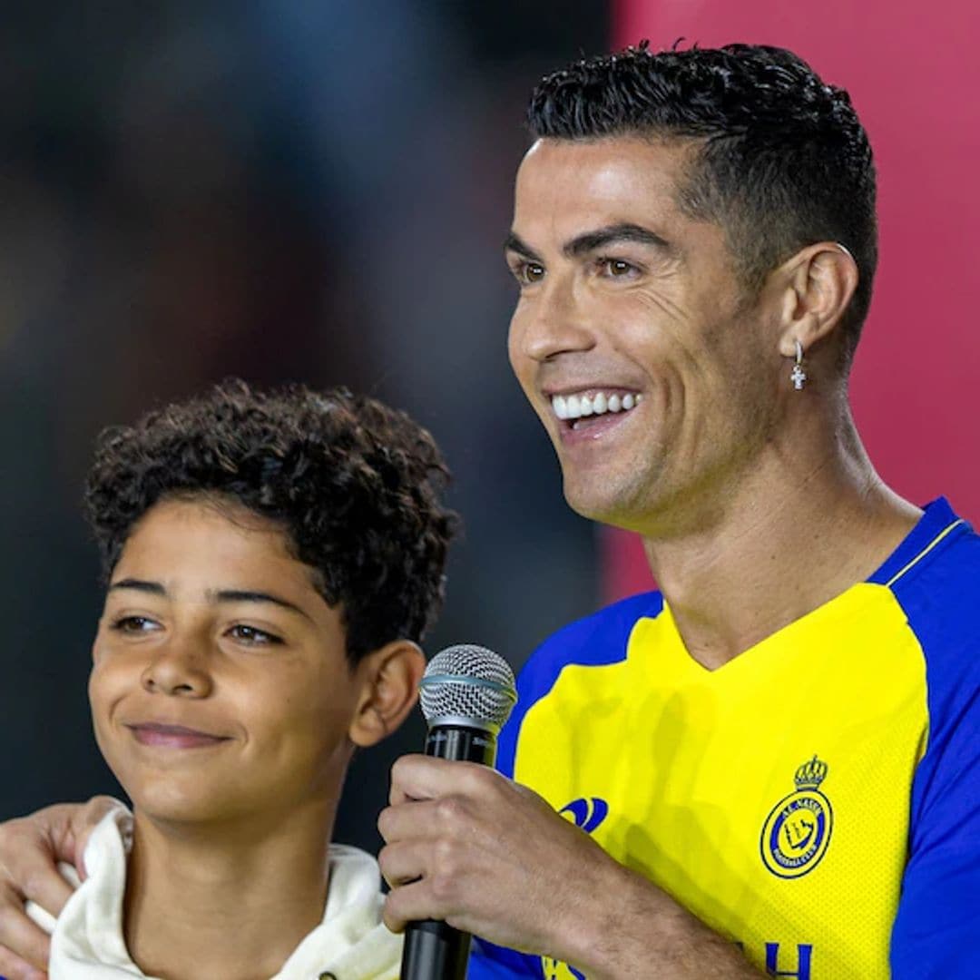 Cristiano Ronaldo Jr. debutará con la selección de Portugal y así lo ha celebrado su padre