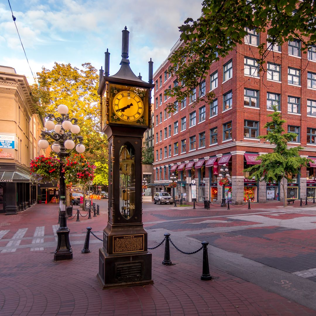 Vancouver, Canadá, Gastown y el icónico reloj de papel