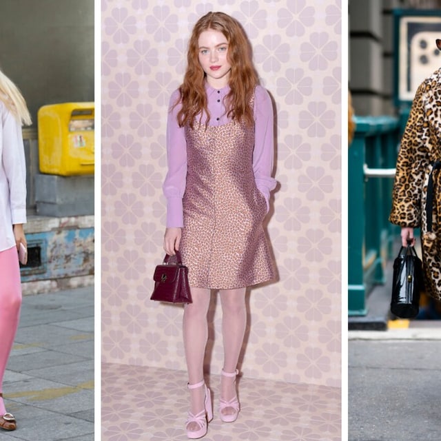 medias de colores en el street style